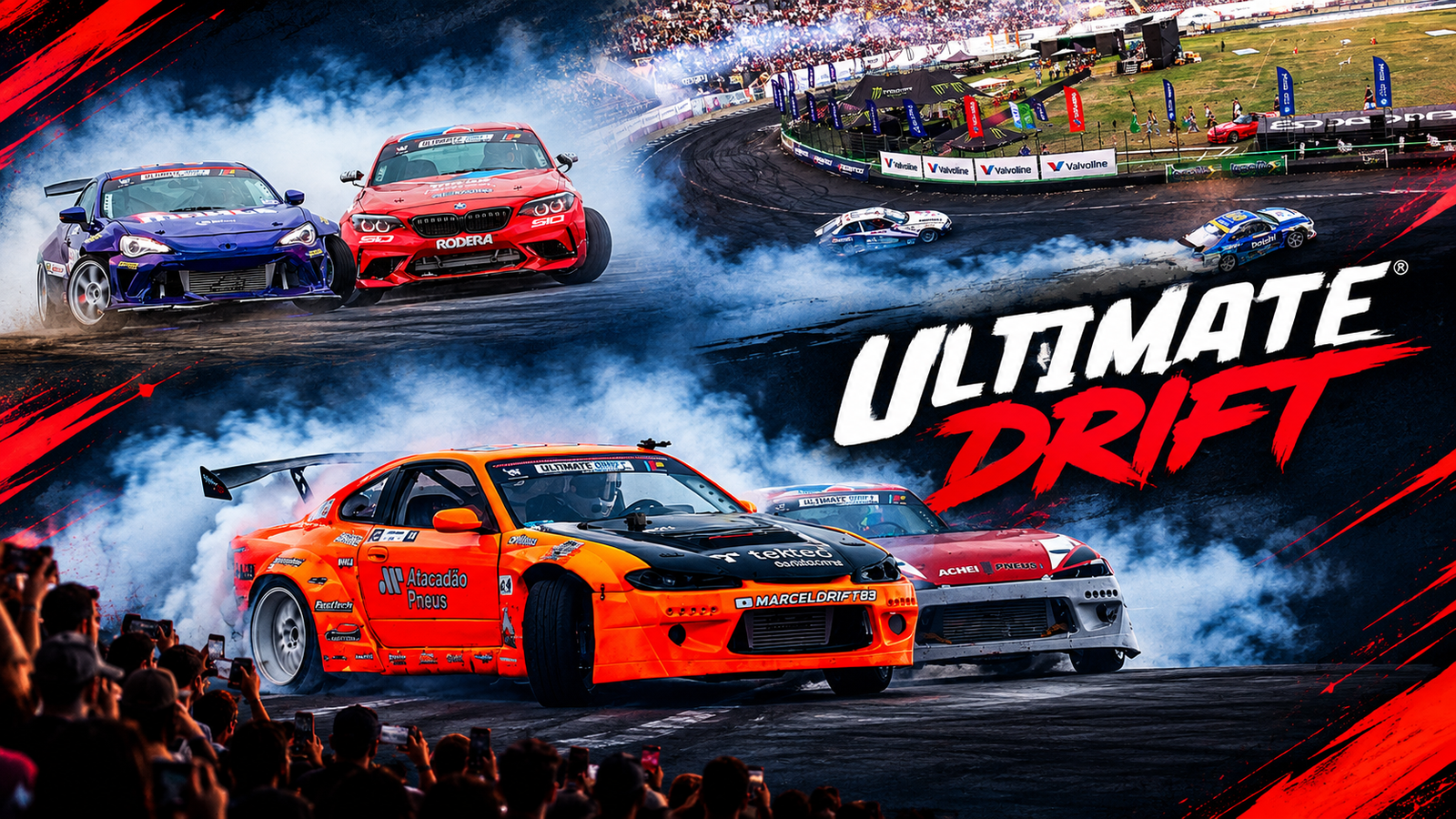 Ultimate Drift retorna ao Rio Grande do Sul com mais de 40 pilotos no Velopark