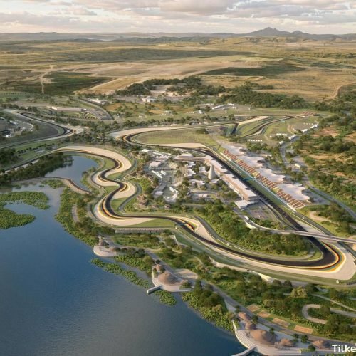 Design do novo circuito da Africa