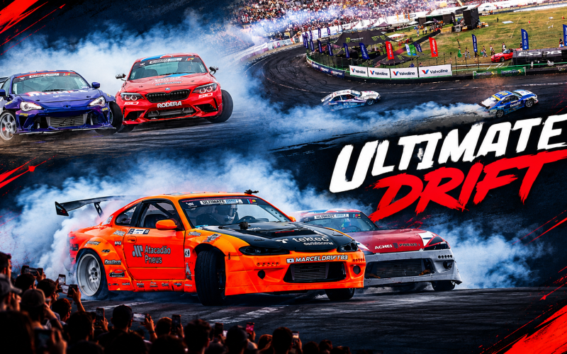 Ultimate Drift retorna ao Rio Grande do Sul com mais de 40 pilotos no Velopark