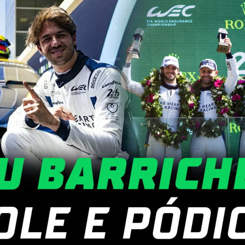 Dudu Barrichello conquista pole e pódio na Lone Star Le Mans do WEC