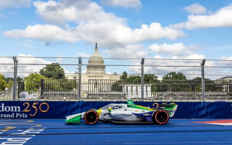GP de Washington: Caio Collet conquista seu melhor resultado na Indy até o momento.