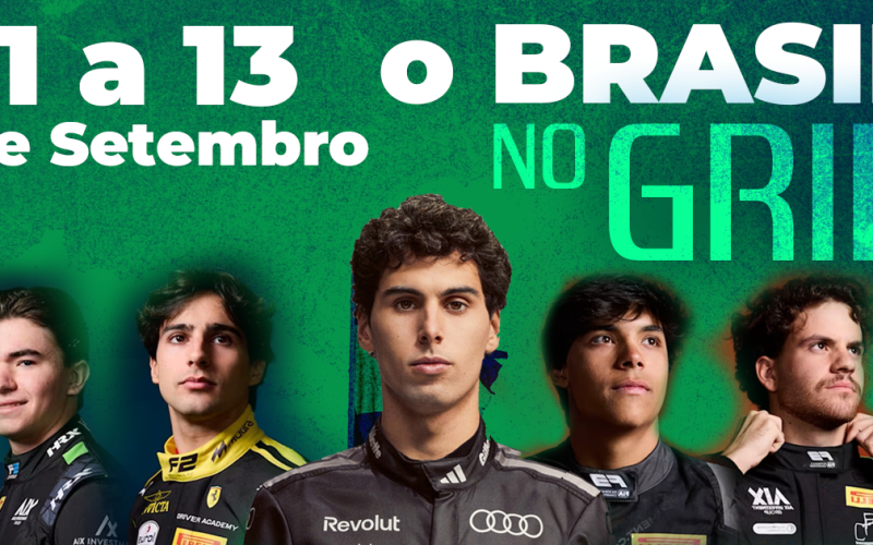 Fórmula 1 e outras corridas neste fim de semana: veja horários e onde assistir. 11 à 13 de Setembro